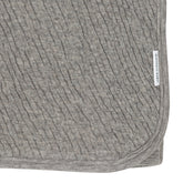 Organic Cotton Matelassé Reversible Receiving Blanket